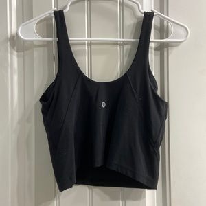 Lululemon size 8 black align tank